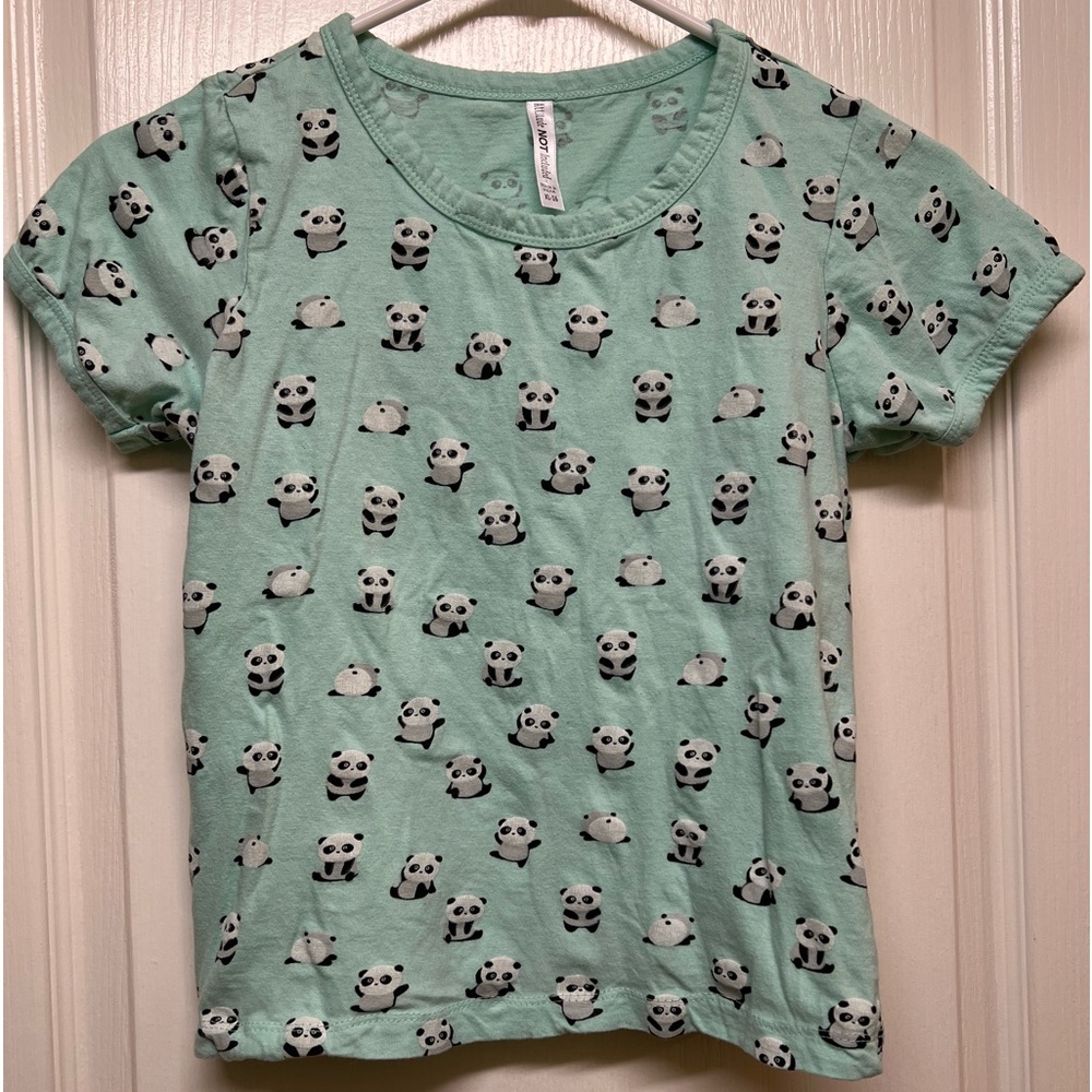Little girl Panda tshirt